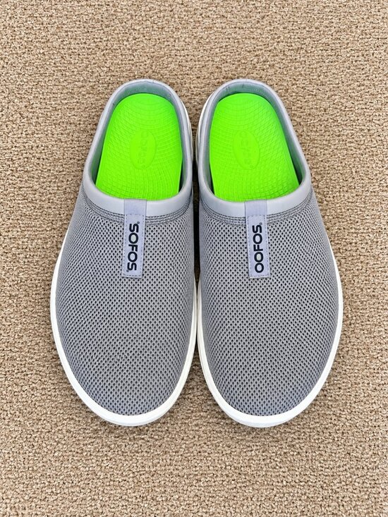 OOFOS Other - OOFOS Men’s 12 Gray Slip On Recovery Shoes Clogs EU 45